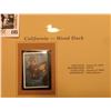 Image 2 : 1999 California-Wood Duck Waterfowl $10.50 Two-part Stamp, this is the forward part. Mint Condition 
