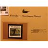 Image 2 : 1999 Florida-Northern Pintail Waterfowl $3.00 Stamp. Mint Condition with literature, unsigned.