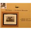 Image 2 : 1999 Michigan-Northern Shoveler Waterfowl $5.00 Stamp. Mint Condition with literature, unsigned.