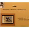 Image 2 : 1999 Montana-Barrow's Goldeneye Waterfowl $5.00 Stamp. Mint Condition with literature, unsigned.