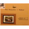 Image 2 : 1999 New Hampshire-Mallard Waterfowl $4.00 Stamp. Mint Condition with literature, unsigned.