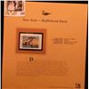 Image 1 : 1999 New York-Bufflehead Duck Waterfowl $5.50 Stamp. Mint Condition with literature, unsigned.