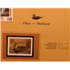 Image 2 : 1999 Ohio-Mallard Waterfowl $11.00 Stamp. Mint Condition with literature, unsigned.