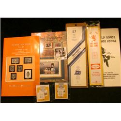 Unopened package "Prinz Mounts"; (2) new packages of 51 x 36mm Scott Mounts for Duck Stamps; 1992 Au