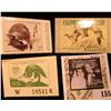 Image 2 : Mint, unsigned 1976-77 California Duck Stamp; 1976 Michigan Waterfowl Hunting Stamp, mint, unsigned;