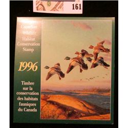 1996 Canadian Wildlife Habitat Conservation $8.50 Stamp in original mint holder.