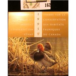 1995 Canadian Wildlife Habitat Conservation $8.50 Stamp in original mint holder.