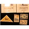Image 3 : Sam Houston Philatelics Souvenir Show Labels: "National '89" depicts an Old Squaw;  "Postage Stamp M