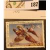 Image 2 : 1986 Minnesota Department of Natural Resources $5 Pheasant Habitat Stamp. Artist signed.