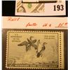 Image 2 : 1951 RW18 $2 Federal Migratory Bird Hunting Stamp, not signed, not hinged, Catalog value $85.00