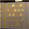Image 3 : 1939-61 Partial Set of Jefferson Nickels in a blue Whitman folder. Includes a couple silver War Nick