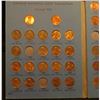 Image 2 : 1959-79D Partial Set of Lincoln Cents in a blue Whitman folder. Grades up to AU+.