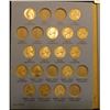 Image 2 : 1938-61 Partial Set of Jefferson Nickels in a blue Whitman folder. Includes several Silver War Nicke