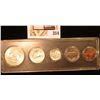 Image 2 : 1964 P Gem BU Year set in a Snap tight case. (Five-piece).