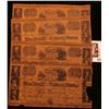 Image 1 : Group of (5) $1,000.00 "The Bank of the United States" Replica notes on acid treated paper, all adve