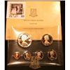 Image 2 : 1974 British Virgin Islands Six-piece Proof set in original case of issue. The One-dollar coin is St