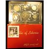 Image 1 : 1972 Six-Piece Proof Set from the Republic of Liberia. In original holder as issued. Only 4866 sets 