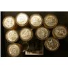 Image 2 : (10) 1960 Original Gem BU Solid-date Rolls of Canada "Beaver" Nickels. Each roll contains 40 pcs, al