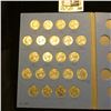 Image 2 : 1962-74 Complete Set of Jefferson Nickels in a blue Whitman folder.