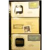 Image 1 : 1930 Graf Zeppelin Issue $2.60 Graf Zeppelin Passing Globe 22Kt Gold Replica Stamp of First Day of I