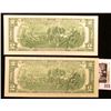 Image 2 : Series 2003 & Series 2003A $2 Federal Reserve Notes, Both CU.