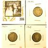 Image 1 : Group of (3) Barber Dimes, 1902, 1902-O, 1903, all G, group value $12