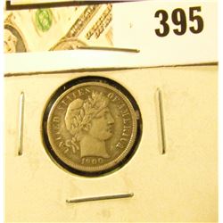 1900 Barber Dime, VF, value $12