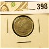 Image 1 : 1902 Barber Dime, VF, value $8