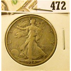 1934 Walking Liberty Half Dollar, XF, value $19