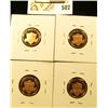 Image 2 : Group of (4) PROOF Lincoln Cents, 2011-S, 2013-S, 2015-S, 2016-S, group value $18