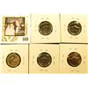 Image 2 : Group of (5) PROOF Jefferson Nickels, 1960, 1961, 1962, 1963, 1964, group value $15
