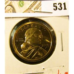 2000-S PROOF Sacagawea Dollar, value $12