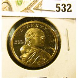 2001-S PROOF Sacagawea Dollar, value $40