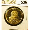 Image 1 : 2005-S PROOF Sacagawea Dollar, value $10