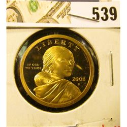 2008-S PROOF Sacagawea Dollar, value $10