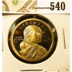 2009-S PROOF Native American Dollar, value $8