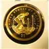 Image 2 : 2009-S PROOF Native American Dollar, value $8