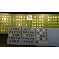 1940-61 Partial Jefferson Nickel set in a blue Whitman folder & 1940-73 Partial Set of Jefferson Nic