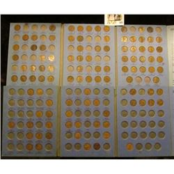 1909-65 Partial Set of Lincoln Cents with several semi key dates in two blue Whitman folders.