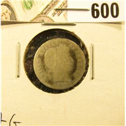 1894 P Barber Dime, AG.