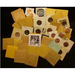 Nice, large group of Canada Cents dating back to 1929; & 1968 Canada Dollar, BU.