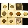 Image 1 : 1855 France 10c; 1943D Cent; 1954 P Proof & 62D EF Nickels; (2) British Coins, (2) Mexican Coins, & 
