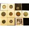 Image 2 : 1855 France 10c; 1943D Cent; 1954 P Proof & 62D EF Nickels; (2) British Coins, (2) Mexican Coins, & 
