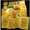 Image 1 : Several old Stamps & Seals; Cracker Jack's Prize Musical Instrument; German Coin; Rail road Train Co