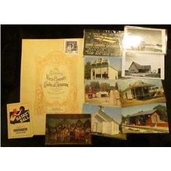 "Basket Ball Compliments of Eichnauers Cigar Store" Schedule for University Iowa, Iowa State College