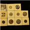 Image 5 : (10) Different Egyptian, French, & French Indo-china Coins, some in high grade. Catalog value of the