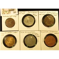 Five Medals: Perpetual Savings High Point, N.C.; Chicago Railroad Fair 1949; St. Louis Expo. 1904; O