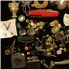 Image 3 : Large group of Old Jewelry, which needs sorted. Includes a military Desert Storm Daughter Medal, tap