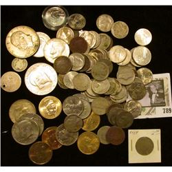 (18) Jefferson Nickels; (25) Buffalo Nickels; (14) Liberty Nickels; Roosevelt, Mercury, and Barber D