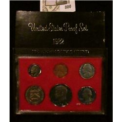 1982 S U.S. Proof set in original box of issue.